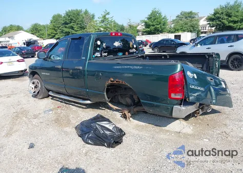 2002 Dodge Ram 1500 St из США, поврежденный, VIN 1D7HU18Z62S697543